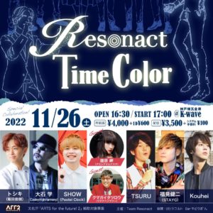 Resonact Time Color @ 神戸煉瓦倉庫　K-wave